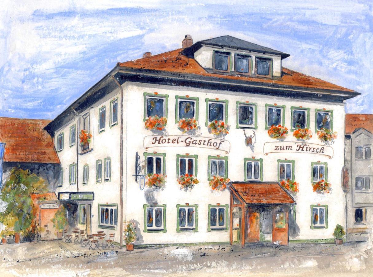 Blochums Gasthof Hirsch Марктобердорф Екстериор снимка